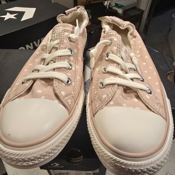 CONVERSE Women's Chuck Taylor All Star Shoreline Slip-on Clay Stretchy Sz 9 NEW - Picture 5 of 12